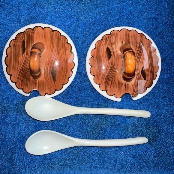 Vintage Orchard Ware By PY (Japan) Condiment Server - Picture 8 of 9